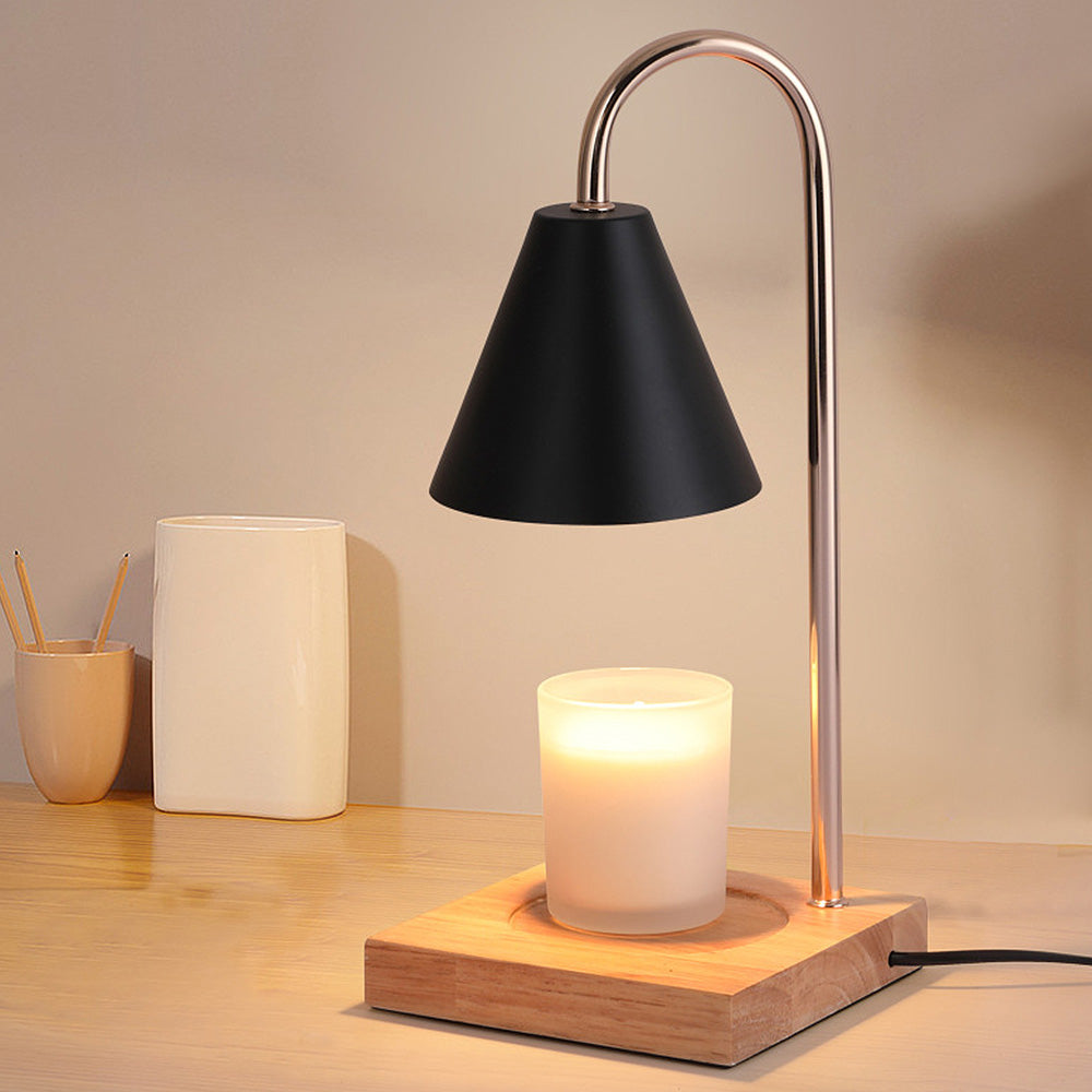 Tyalez Contemporary Simple Iron Bedroom Mini Warming Candle Lamping