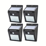 Tyalez 4pcs Solar Outdoor Wall Lights