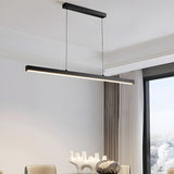 Tyalez Minimalist One-line Long LED Dining Room Pendant Lights
