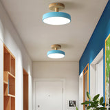 Tyalez Modern Iron Round Hallway LED Ceiling Lights