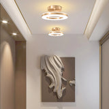 Energy-Efficient Modern Iron LED Ceiling Light