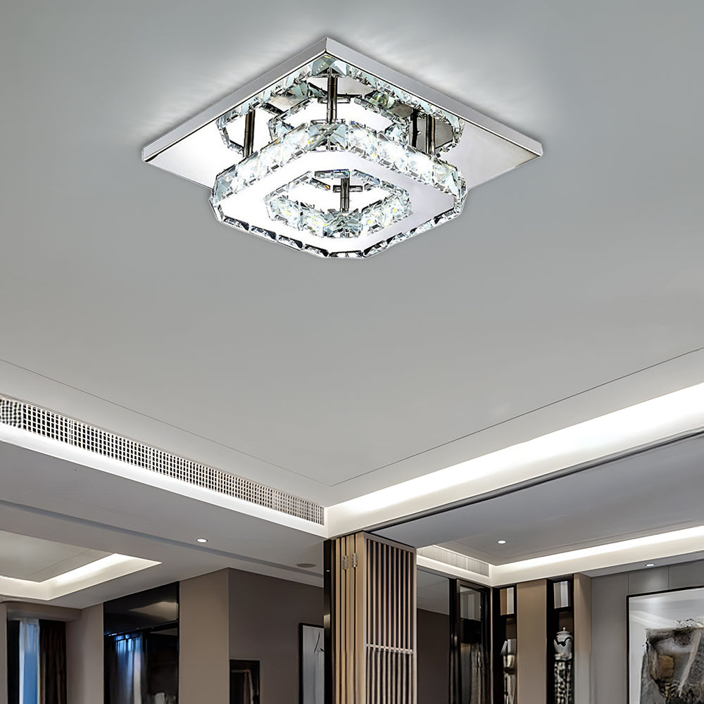 Tyalez Luxurious Crystal Hallway LED Ceiling Lights