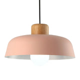 Scandinavian Color Pop Round Aluminum Pendant Lamp