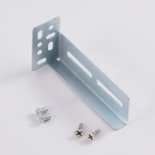 Drawer Slide Face Frame Rear Mounting Brackets 5 Pairs for Cabinet Drawer Guides Slides Rails Bracket for Face Frame Install, with Screws