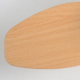 Natural Wood Stylish Ceiling Fan With LED Light