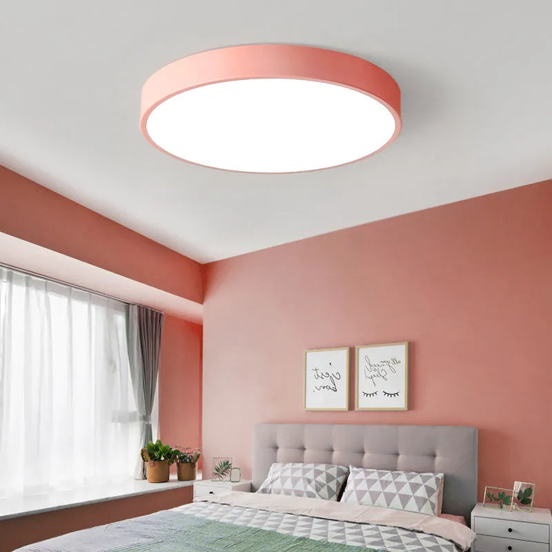 Tyalez Minimalist LED Colorful Ceiling Lights For Living Room