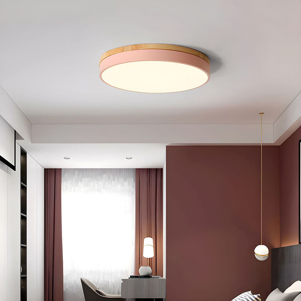 Tyalez Round Flush Ceiling Lights for Living Room