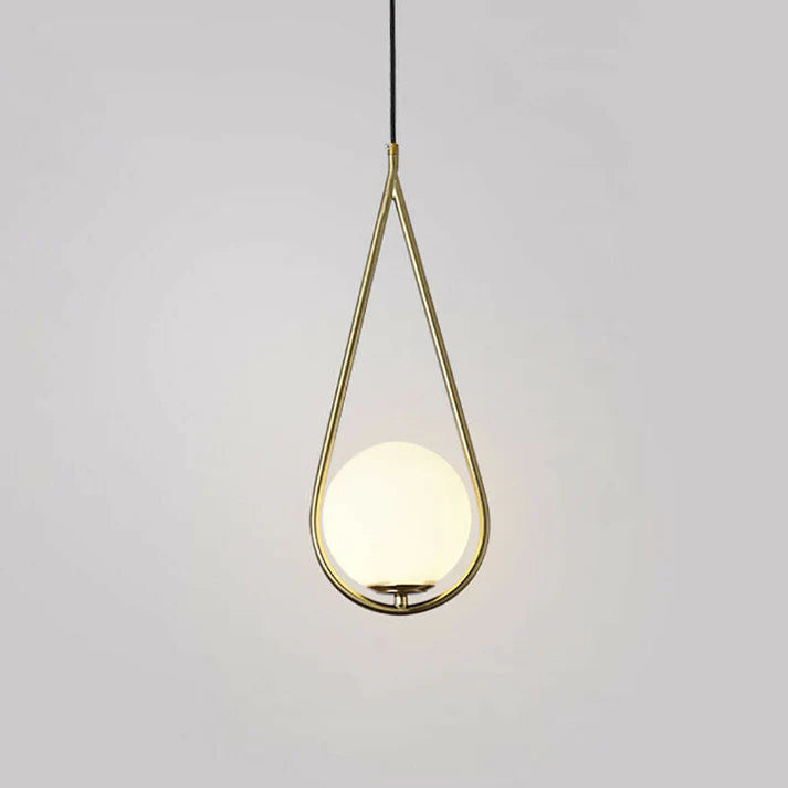 Light Luxury Water Drop Shaped Chandelier