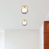 Tyalez Modern Hallway Glass Ceiling Lights