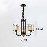 Tyalez Gorgeous Chic Crystal Living Room Pendant Lights