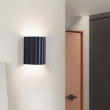 Tyalez Modern Half-Circle Resin Wall Sconce For Living Room