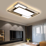 Tyalez Modern Simple Square Shape LED Flush Mount Ceiling Light