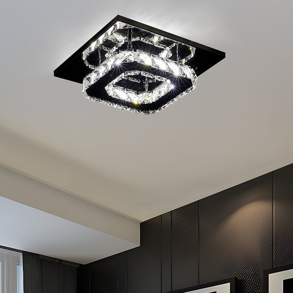 Tyalez Luxurious Crystal Hallway LED Ceiling Lights