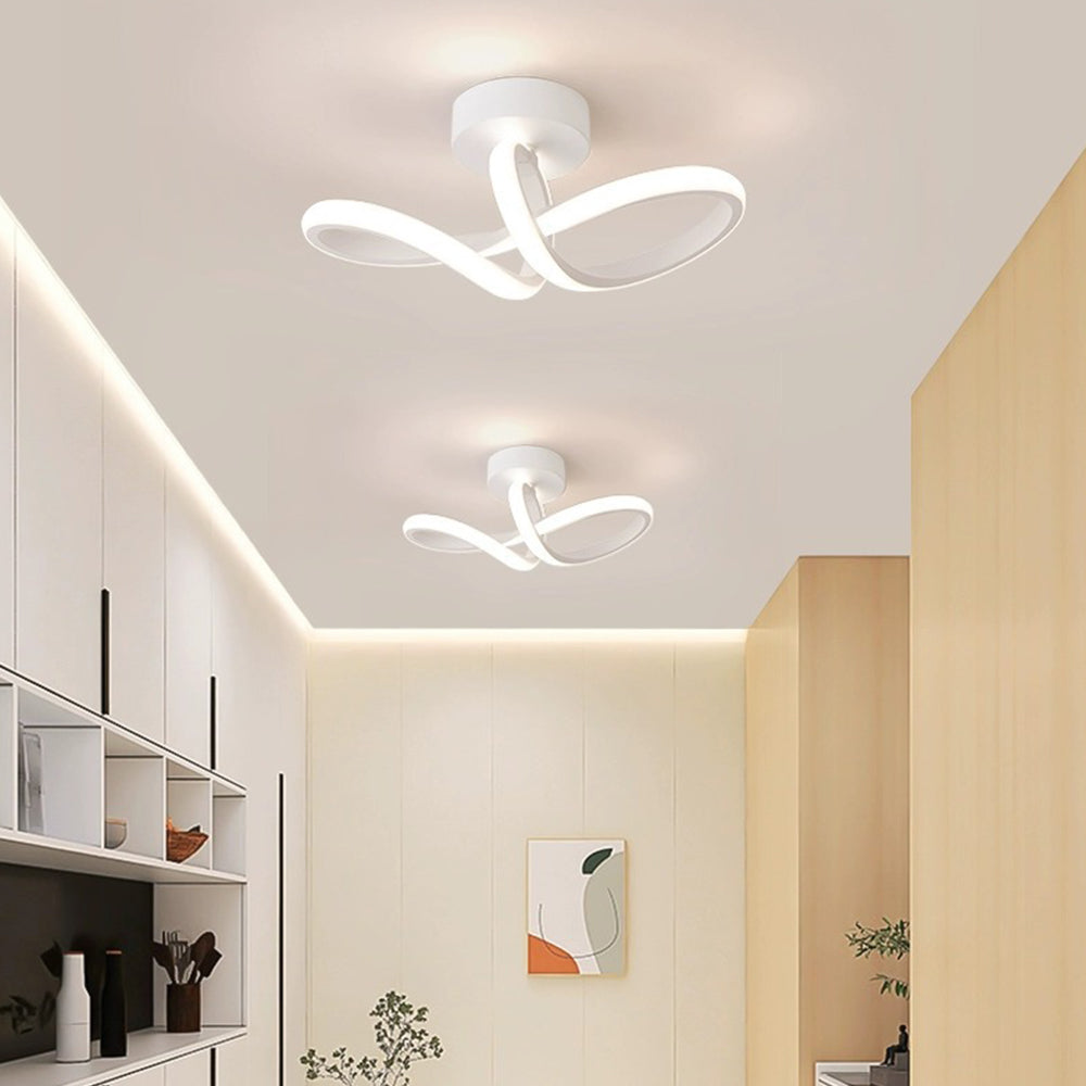 Tyalez Creative Bow Metal Entrance LED Hallway Ceiling Light