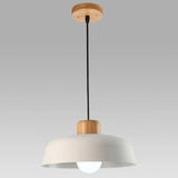 Scandinavian Color Pop Round Aluminum Pendant Lamp