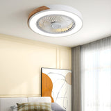 Tyalez Modern Wood Ceiling Fans With LED Lights