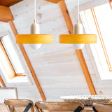 Tyalez 2 Heads Modern Bauhaus Glass Pendant Light