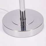 Tyalez Modern Simple Glass White Bedroom Table Light