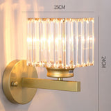 Tyalez Crystal Round And Square Hallway Wall Lights