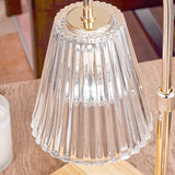 Tyalez Contemporary Nordic Brown Glass Bedroom Mini Warming Candle Lamp