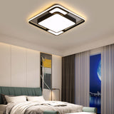 Tyalez Modern Simple Square Shape LED Flush Mount Ceiling Light