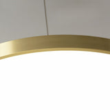 Tyalez Elegant Gold Flush Ceiling Light For Bedroom