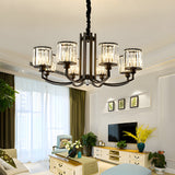 Tyalez Gorgeous Chic Crystal Living Room Pendant Lights