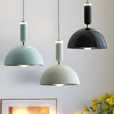 Bauhaus Nordic Style Stained Glass LED  Pendant Light