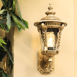 Tyalez Vintage Design Glass Outdoor Wall Light