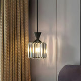 Tyalez Luxury Crystal Bedroom Hanging Pendant Light