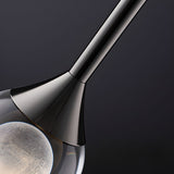 French Style Small Moon Crystal Chandelier
