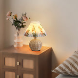 Tyalez Modern Simple Bamboo Weaving Table Lamps