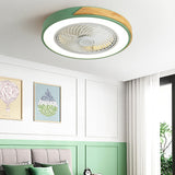 Tyalez Modern Wood Ceiling Fans With LED Lights