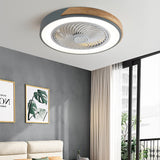 Tyalez Modern Wood Ceiling Fans With LED Lights