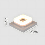 Tyalez Modern Square Acrylic Led Hallway Ceiling Light