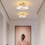 Energy-Efficient Modern Iron LED Ceiling Light