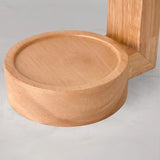 Tyalez Simple Wood Bedroom Mini Warming Candle Lamp
