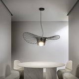 Tyalez Modern Simple Fabric Hat Shape Pendant Light