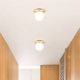 Tyalez Modern Hallway Glass Ceiling Lights