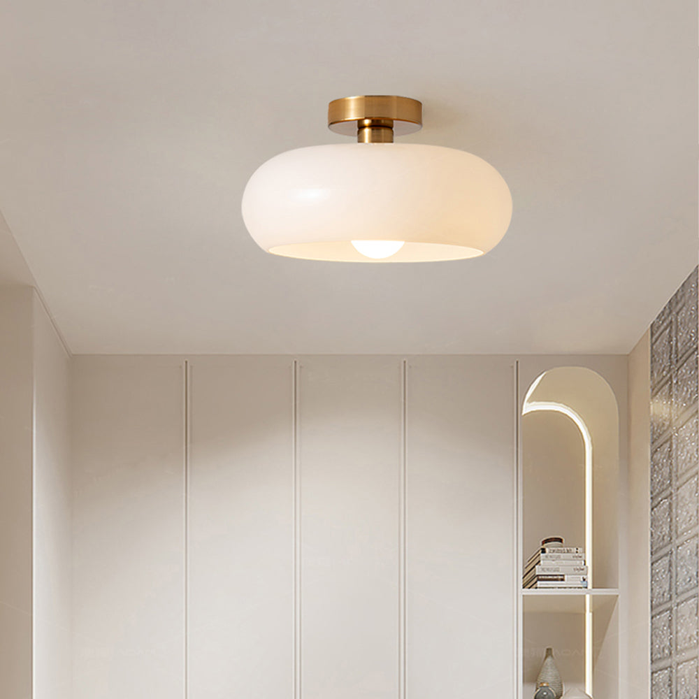 Tyalez Vintage Gold Glass Pendant Ceiling Lights