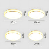 Tyalez Sleek Round LED Ceiling Light for Modern Living Rooms