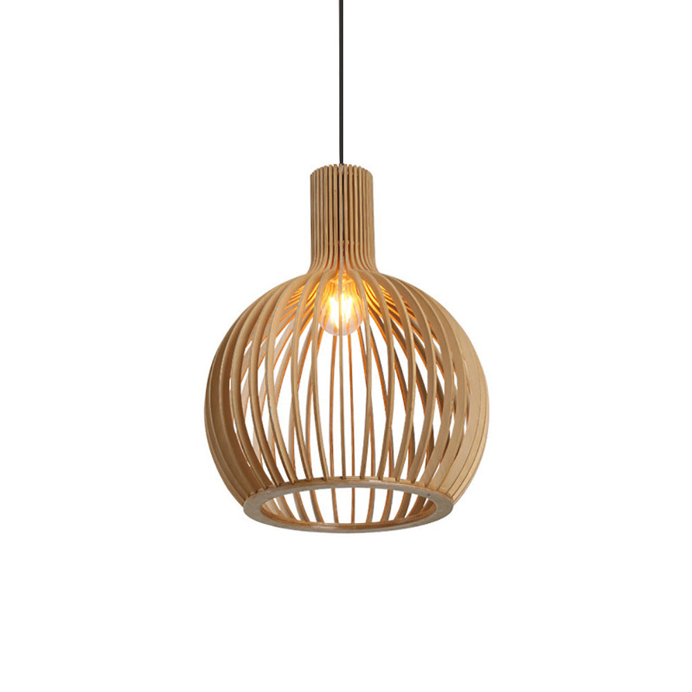 Tyalez Vintage wooden Pendant Light