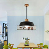 Scandinavian Color Pop Round Aluminum Pendant Lamp