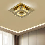 Tyalez Luxurious Crystal Hallway LED Ceiling Lights