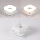 Tyalez Modern Square Acrylic Led Hallway Ceiling Light