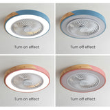 Tyalez Modern Wood Ceiling Fans With LED Lights