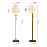 Tyalez Classic Silk White Floor Lamp For Living Room