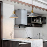 Vintage-Inspired Metal Pendant Lamp