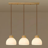 Tyalez Creative Bowl-shaped Glass Bedroom Pendant Lamp Fixtures