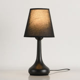 Tyalez Modern Simple Fabric White Mini Table Lamp